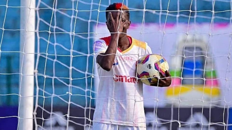 কল্যাণীতে জ্বলে উঠল মশাল ব্রিগেড , ৯ গোলের মালা পরিয়ে জয়ের হ্যাটট্রিক ইস্টবেঙ্গলের