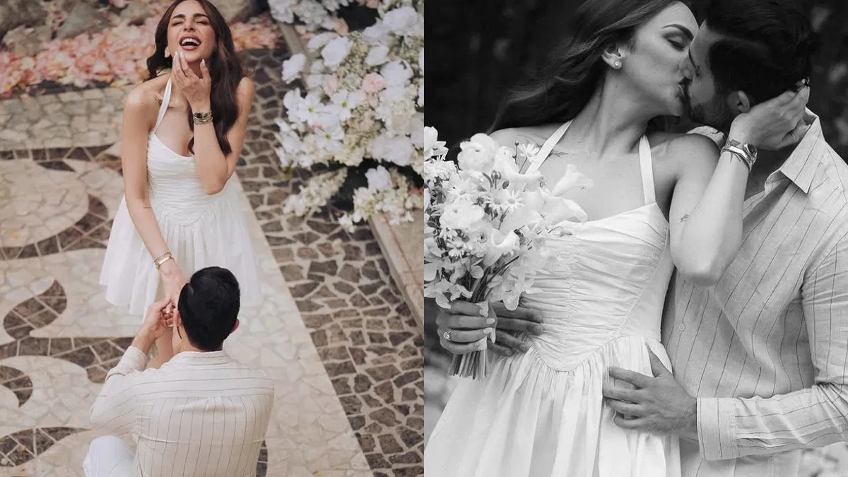 স্বপ্নের মত সারপ্রাইজ প্রপোজাল , প্রেমিককে প্রকাশ্যে আনলেন নিতিভা