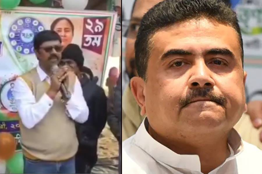 তৃণমূলের সভায় আচমকা শুভেন্দু জিন্দাবাদ , ভাইরাল ভিডিও ঘিরে অস্বস্তিতে দল