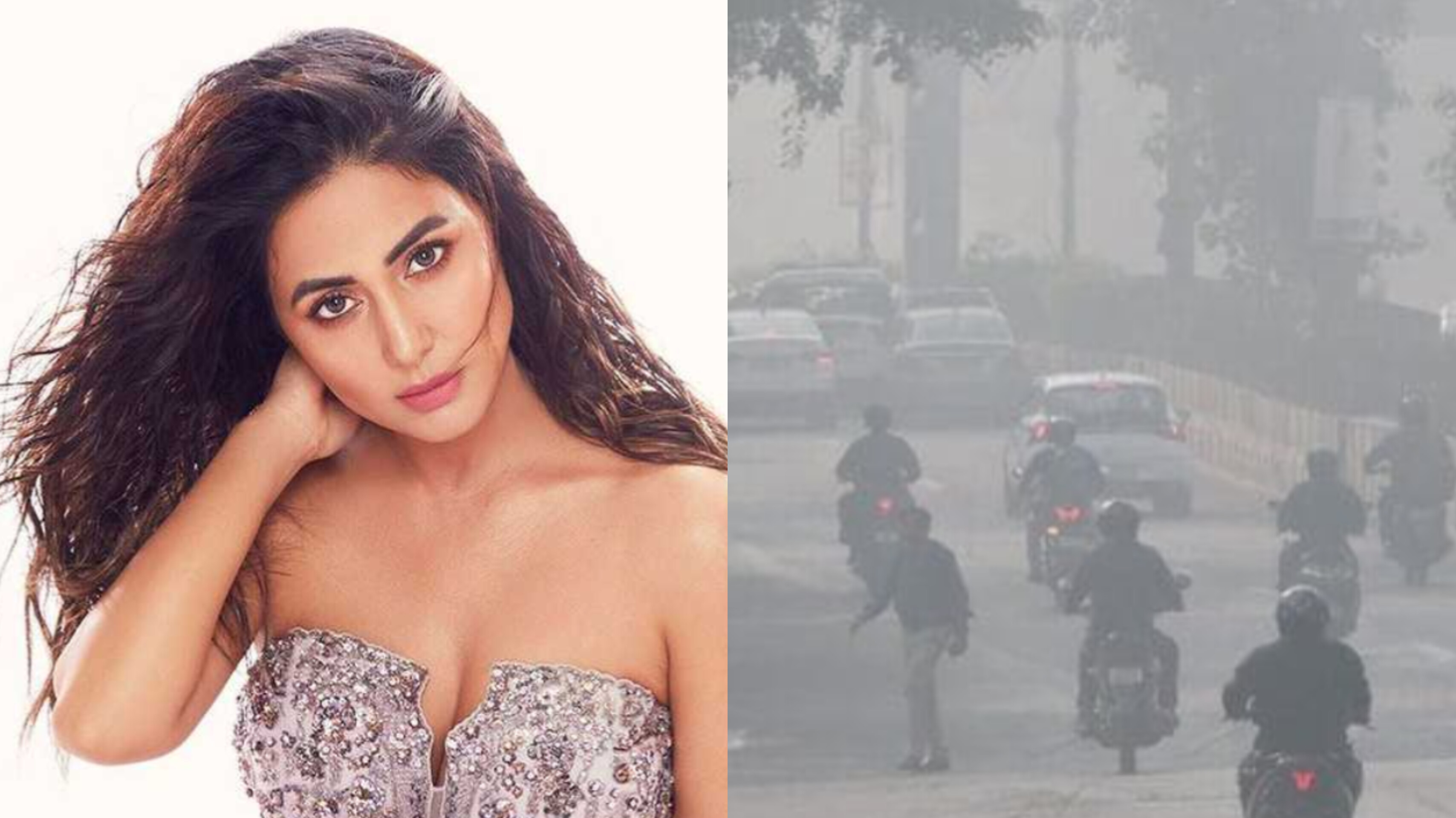 মায়ানগরীর বিষা বাতাস ! দূষণের কবলে হিনা খান