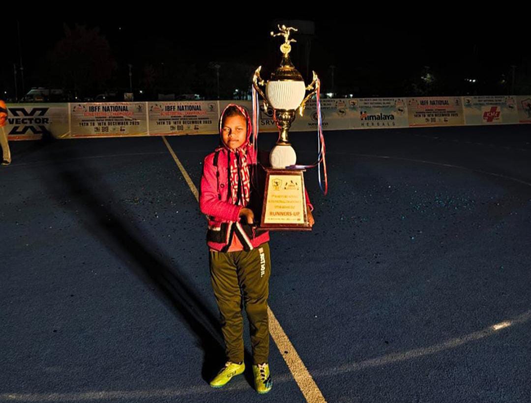 দেরাদুনে উজ্জ্বল দৃষ্টিহীন বঙ্গকন্যা , জাতীয় মঞ্চে বাংলাকে সফলতা দিয়ে প্রশংসিত নন্দিতা