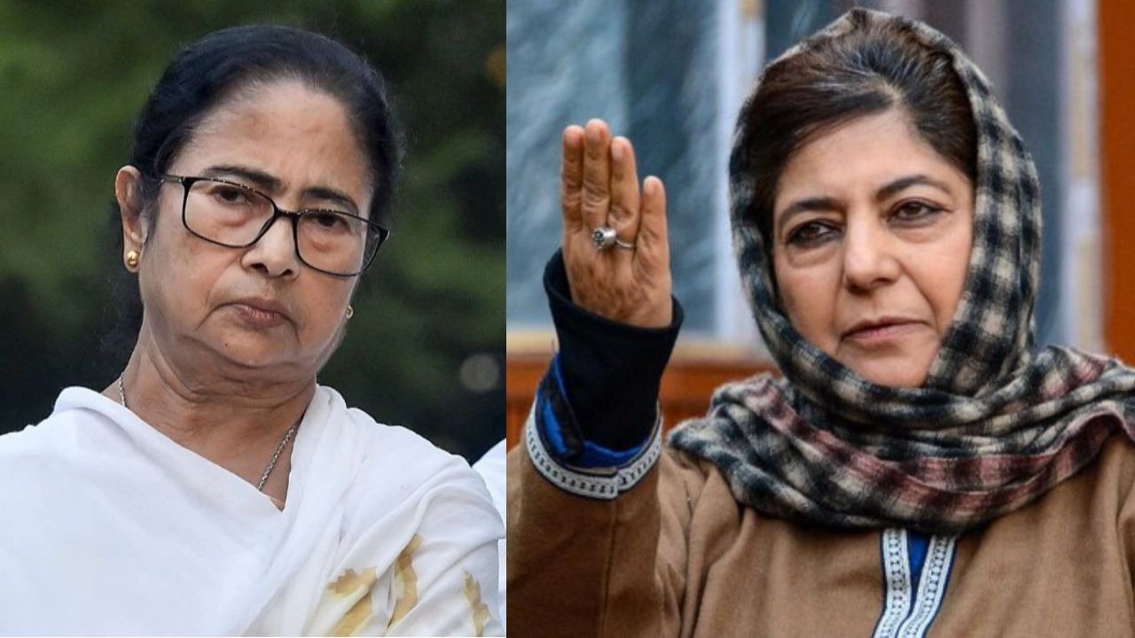 “অগ্নিকন্য়া মমতা বন্দ্যোপাধ্যায়”, I-Pac-এ ইডি হানায় সরব মেহবুবা