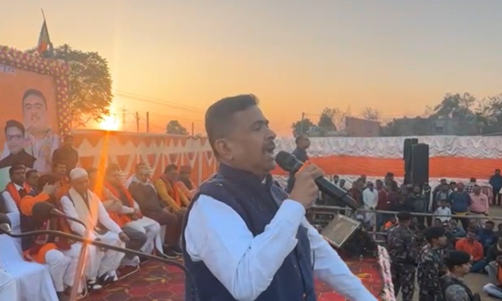 “২০২৬-এ রাজ্যে বিজেপি আসবেই”, পুরুলিয়া থেকে হুঙ্কার শুভেন্দুর