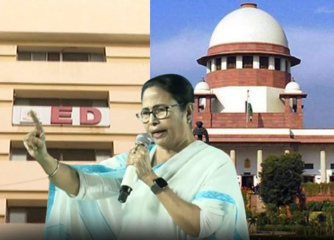 আইপ্যাক অভিযানে সুপ্রিম কোর্টে জোড়া পিটিশন ইডির , কাঠগড়ায় রাজ্য সরকার